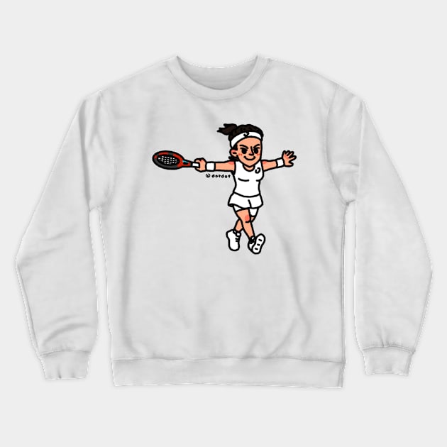 Fly with Caro Crewneck Sweatshirt by dotbyedot